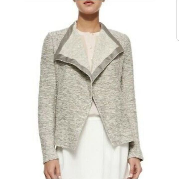 Vince Drape Neck Marled Jacket Sz. XS Pristine $395 Retail - Picture 12 of 16